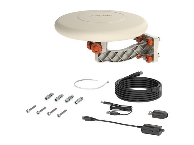 Leadzm TA-A1 150 Miles TV Antenna Indoor Outdoor Omni-directional 360 Degree Reception