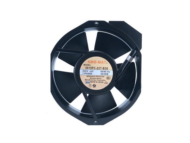 NMB-MAT Fan 172X150X38mm 5915PC-22T-B30 220V 40W for UPS Power Supply Cabine Server Inverter Cooling Fan
