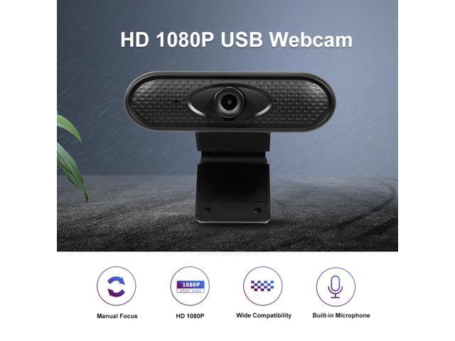 1080P FHD Computer Camera USB Video Web Camera Webcams Built-In Sound-absorbing Microphone Office meeting Video Webcam