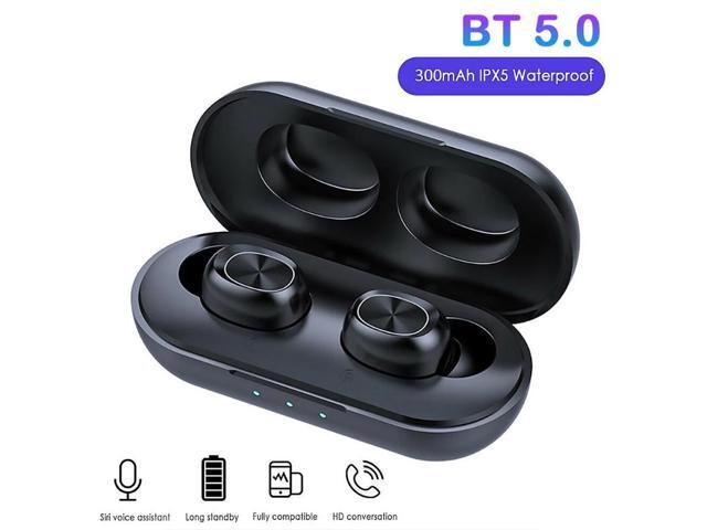 B5 TWS Bluetooth 50 Wireless Earphone Touch Control Earbuds Waterproof 9D Stereo Music Headset With 300mAh Power Bank