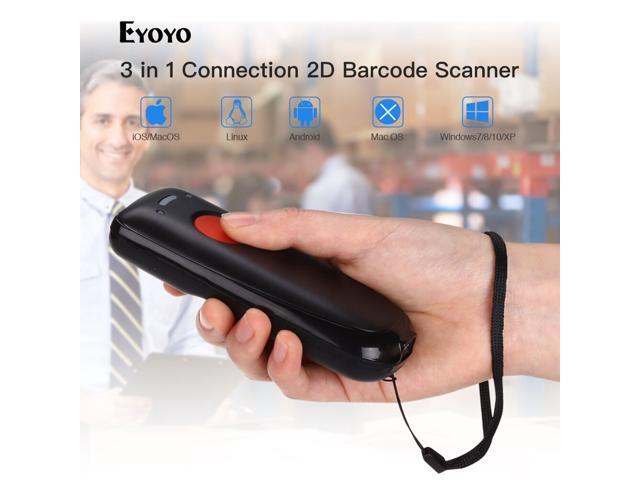EY-004A Laser Pocket Scanner warehouse retail logistic barcode scanner bluetooth scanner wireless reader CCD Bar Code Scan