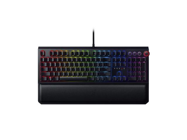 Razer BlackWidow Mechanical Keyboard Gaming 104 Keys RGB Backlit Ergonomic Wrist Rest Tactile Keyboard Gaming For PC/Laptop