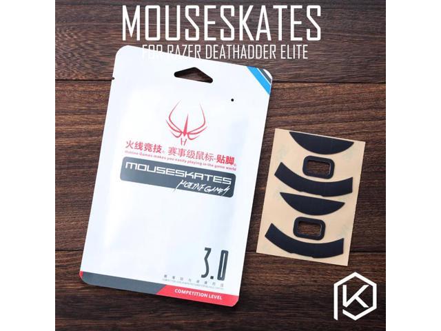 Hotline games 2 sets/packcompetition level mouse feet skates gildes for razer deathadder elite 06mm thickness