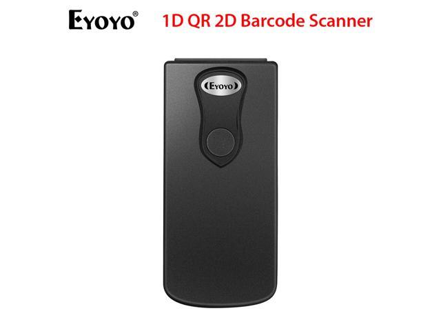 Bluetooth 1D QR 2D Barcode Scanner USB Wired & 24G Wireless & Bluetooth Bar Code Reader Portable CCD Screen Scanner