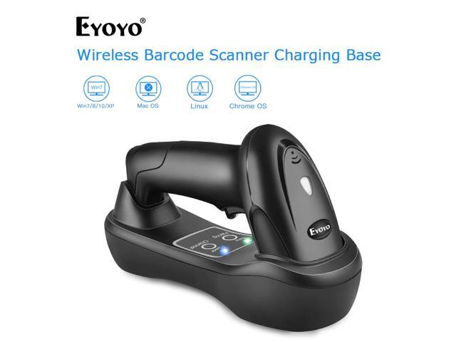 EY-6900D 1D Handheld Wireless Barcode Scanner Reader USB Cradle Receiver Charging Base Bar Code Scan Portable Scanning