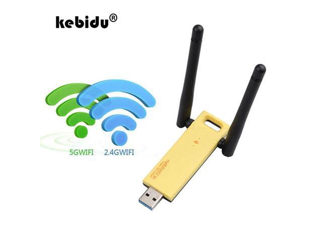 1200mbps Wireless USB Adapter USB 30 Dual Band 5Ghz 24Ghz Adapter ethernet adapter Network Card wifi receiver USB Network Card