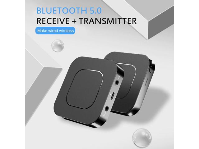 Bluetooth 50 Receiver and Transmitter Audio Music Stereo Wireless Adapter USB Adapter 35MM AUX Jack For Speaker TV Car PC
