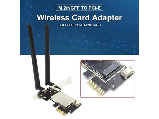 M2 /NGFF To PCI-E Converter Desktop Wireless WiFi Bluetooth Dual Band Wireless Network Card Dapter Board For PC Desktop