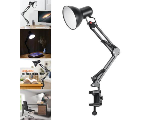 Neweggbusiness Flexible Swing Arm, Clamp Desk Lamp Swing Arm