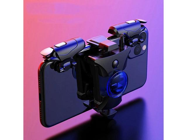 Mobile Phone Gaming Trigger L1R1Shooter Pubg Controller for PUBG Gamepad Game Turbo Fire Button 16 Shots Per Seconds