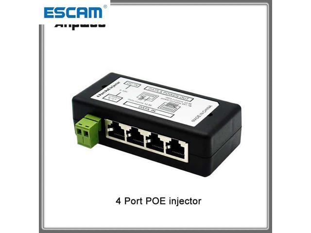 DP-iot POE S1 S2 4Ports 8 Ports POE Injector POE Splitter for CCTV Network POE Switch Camera Power Over Ethernet IEEE8023af AHD