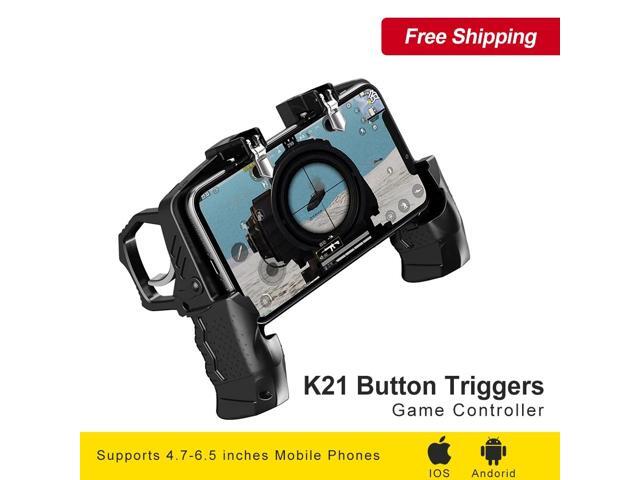 K21 Button Triggers Equipment For Cell Phone Dzhostik for PUBG Mobile Joystick Gamepad Game Controller For iPhone Android Gaming
