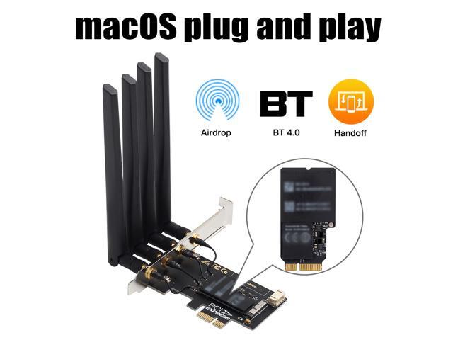NeweggBusiness - DERAPID Hackintosh PCI-E Wifi Card 802.11AC 