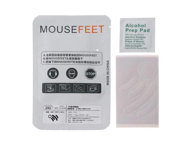 1 Set 06mm Curve Edge Mouse Feet Mouse Skates for logitech G Pro Wireless Mouse
