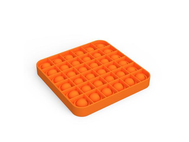 Push pop pop Bubble Sensory Fidget Toy Autism Special Needs Stress Reliever Silicone Stress Reliever Toy Squeeze Sensory Toy for Kid and Adult