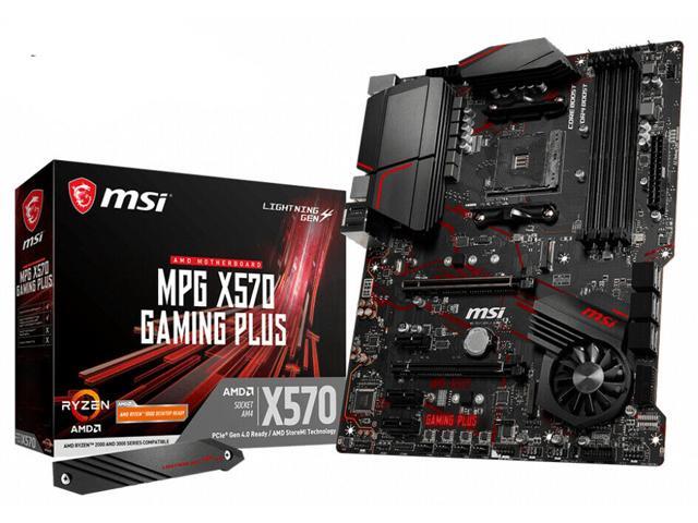 MSI Gaming Plus MPG AMD X570 AM4 DDR4 ATX Motherboard