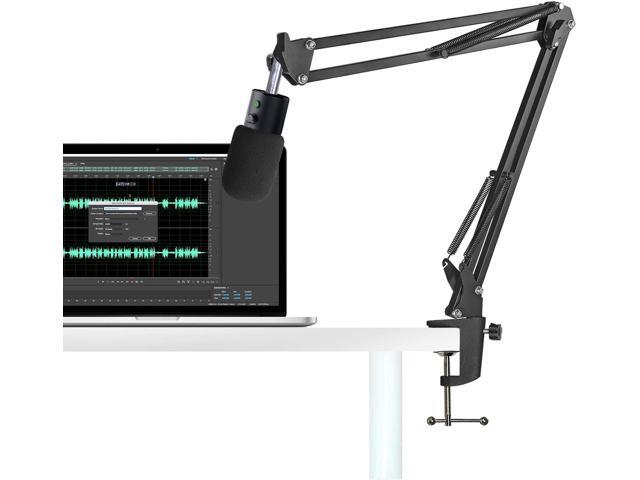 Razer Seiren X Boom Arm with Pop Filter - Mic Stand with Foam Cover Windscreen for Razer Seiren X Streaming Microphone