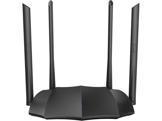 Tenda AC1200 Dual Band Gigabit Smart WiFi Router 5Ghz High Speed Wireless Internet Router MU-MIMO Beamforming Long Range Coverage by 4x6dBi