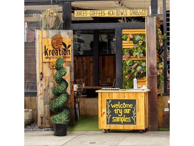 4 ft Artificial Boxwood Spiral Green Leaves Tree