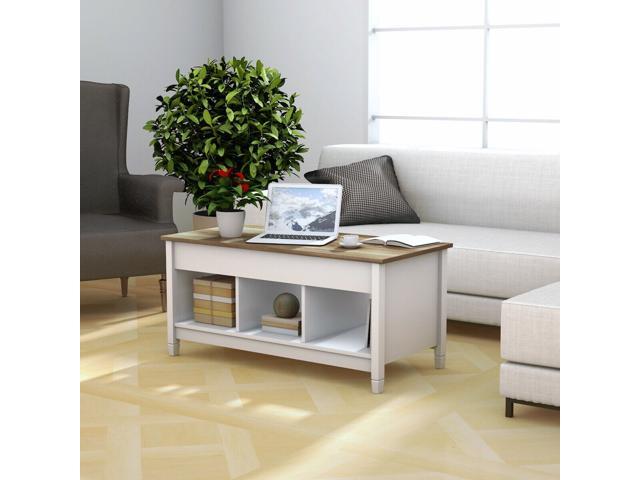 Lift Top Coffee Table with Hidden Storage Compartment
