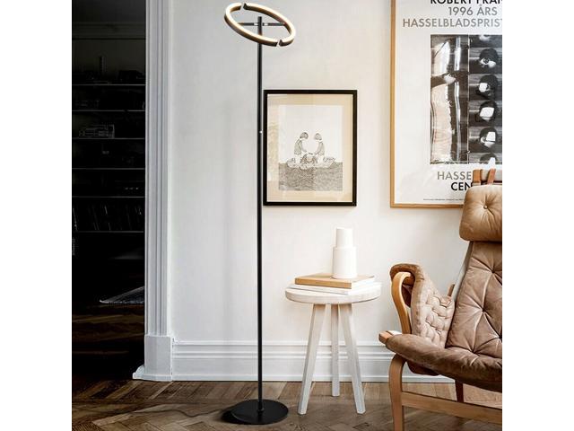 Modern Dimmable Torchiere Touch Control Standing LED Floor Lamp