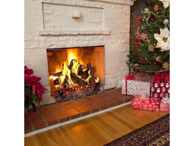 10 Pcs Ceramic Propane Fireplace Imitation Wood