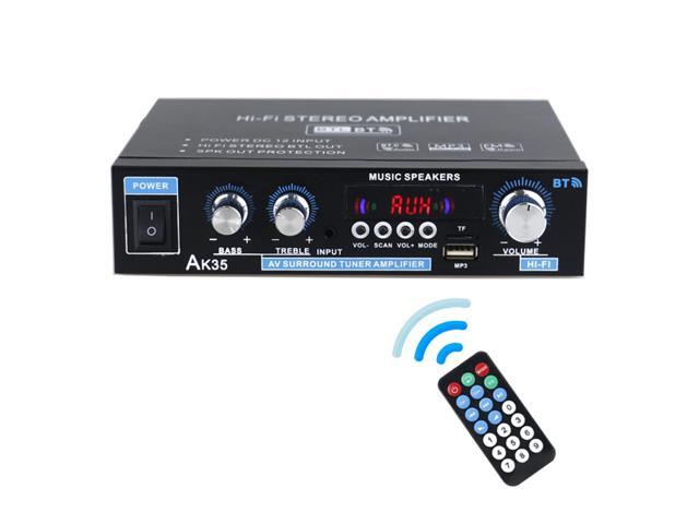 AK35 Mini Audio Power Amplifier Portable Sound Amplifier Speaker Amp for Car and Home