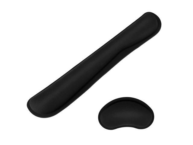 Wrist Rest Mouse Pad Keyboard Wrist Support Set Memory Foam Ergonomic Non-slip Office Gaming Mouse and Keyboard Wrist Support