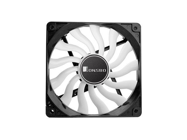 JONSBO 12020 Computer Cooling Fan 12CM Chassis Case Fan Mute Case Radiator Case Cooler with 13 Fan Blades 3PIN 4PIN Interfaces