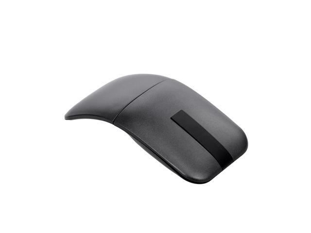 24G Wireless Rotatable Mouse Folding Optical Mice Portable Mouse with USB Receiver for Home/Office/Travel