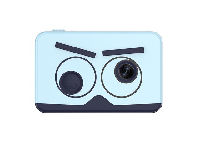 Children Digital Camera 8MP 20-inch IPS Screen Video Function Auto-focusing with Built-in Stickers Games 32GB Extended Memory with Lanyard