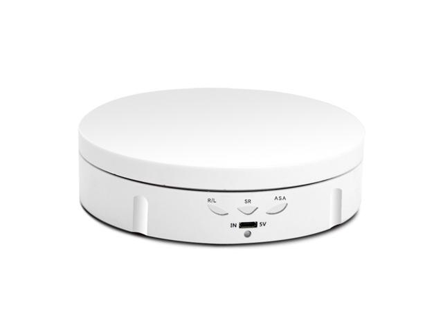 360° Electric Rotating Turntable USB Charging Rotating Display Stand 3 Speed Adjustable for Photography Display Jewelry Watch Collectibles