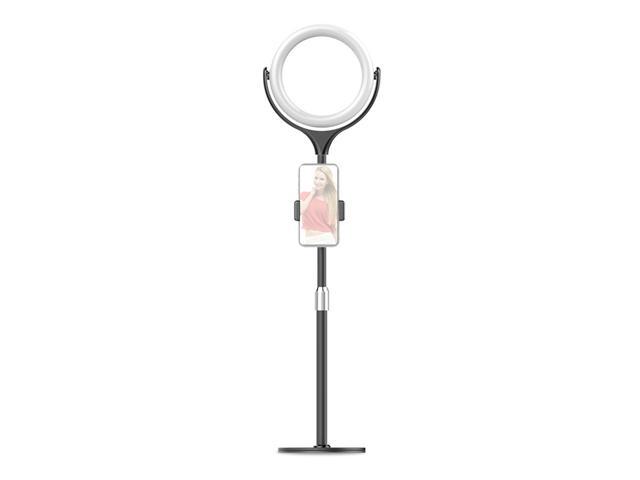 8 Inch Desktop LED Fill Ring Light Kit Set 3000K-6500K Adjustable Brightness Portable for Selfie Photography Live Streaming Makeup YouTube Video