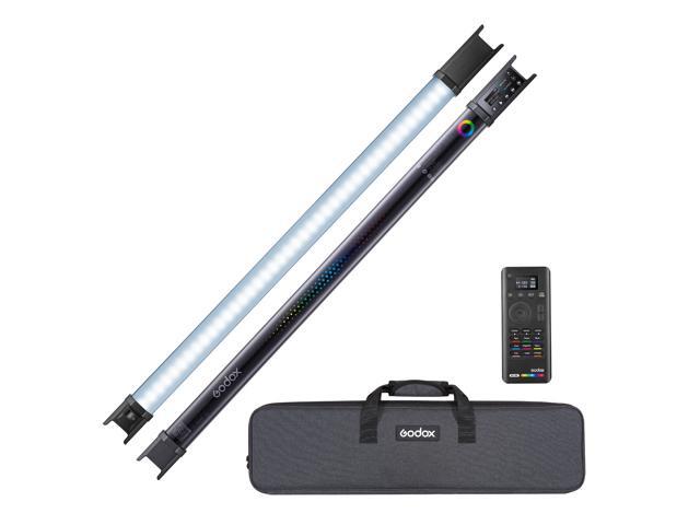 Godox TL60 Full-Color RGB Tube Light 2500K-6500K CRI 96 TLCL 98 Accurate Color 39 Light Effects Built-in Battery Supports On-board Buttons/ APP/