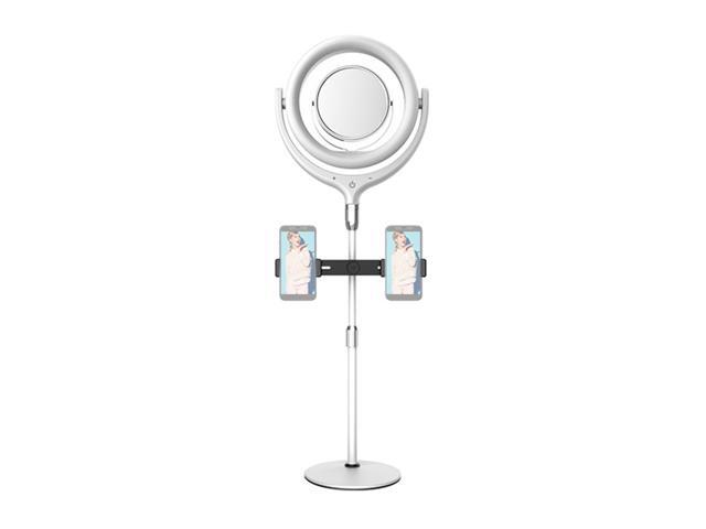 12 Inch Desktop LED Fill Ring Light Kit Set 3300K-6000K Adjustable Brightness Portable for Selfie Photography Live Streaming Makeup YouTube Video