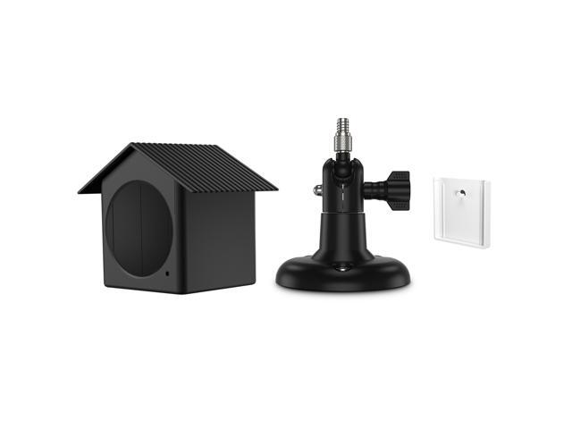 Protective Cover Wall Mount Bracket Compatible with Wyze Cam Outdoor Security Camera and Base Station Roof Shape Weather Resistant Full Protection