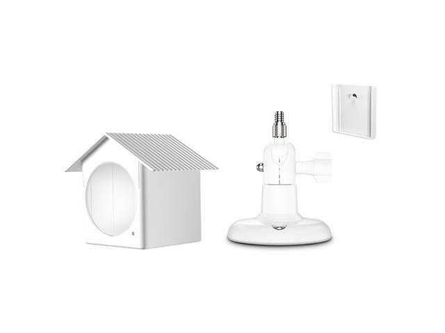 Protective Cover Wall Mount Bracket Compatible with Wyze Cam Outdoor Security Camera and Base Station Roof Shape Weather Resistant Full Protection