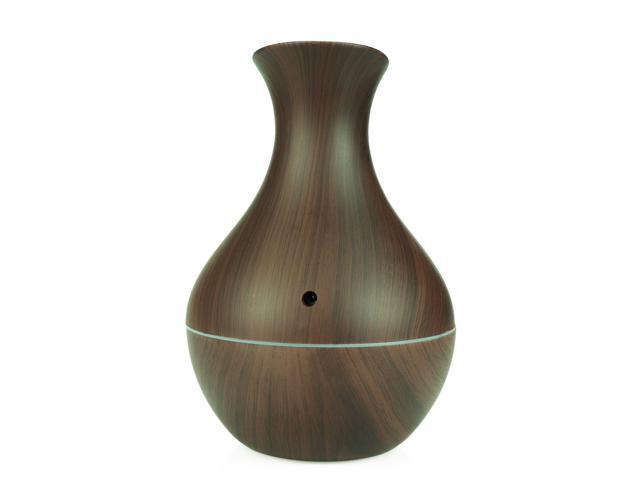 USB Humidifier Oil Aroma Diffuser 130ml Cool Mist Maker 7 Color LED Lights Night Light for Home Office