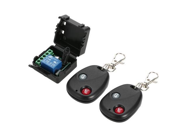 Smart Home 433Mhz DC 12V 1CH Wireless Remote Switch Relay Receiver Transmitter Universal Remote Control Switch Module and RF Transmitter Remote