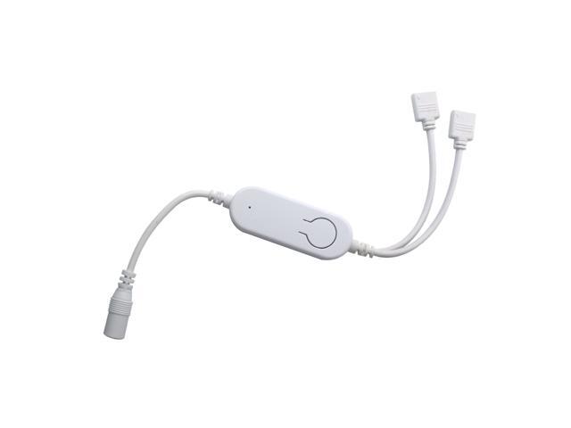 DC5V~12V WiFi RGB Controller LED Strip Light Controller Wireless Smart Strip Light Controller Voice Control Compatible with Google Home & for