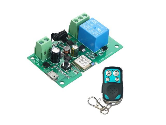 eWeLink DC5V 12V 24V 32V Wifi Switch RF 433MHz Wireless Relay Module Smart Home Automation Modules Phone APP Remote Control Timer Switch Alexa
