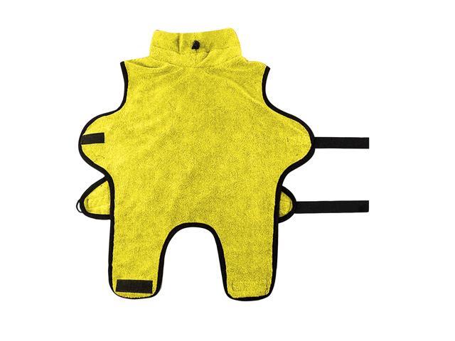Dog Bathrobe Towel Pet Cat Bathrobe Towel Dog Pajama Pet Pajama Dog Cat Drying Coat Microfiber Fast Drying Super Absorbent XS Size