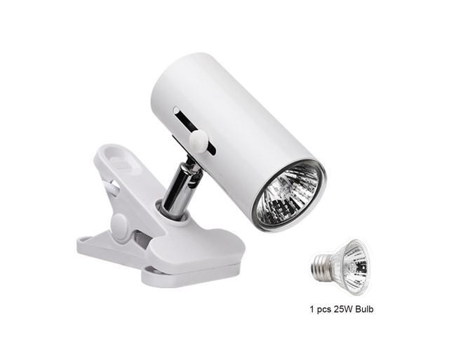 25W Reptile Heat Lamp Tortoise Heat Lamp Basking Lamp Heater Adjustable with Clip for Reptiles Lizard Turtle Aquarium Bulb Included