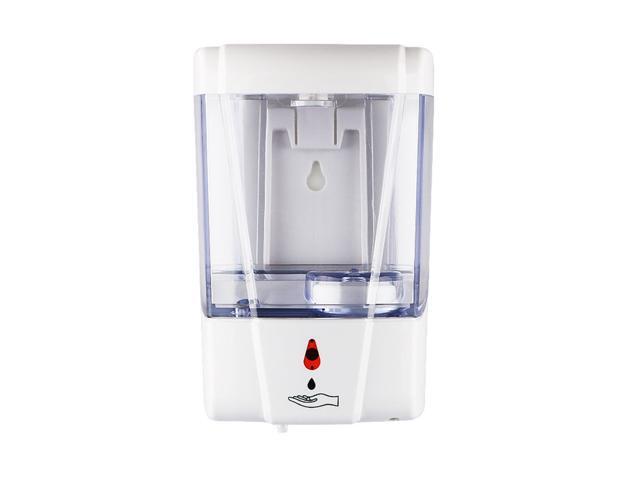 700mL Wall-mounted Automatic Infrared Soap Dispenser Intelligent Foam Soap Dispensing Device Non-Contact Foaming Soap Dispenser & Holder Touchless