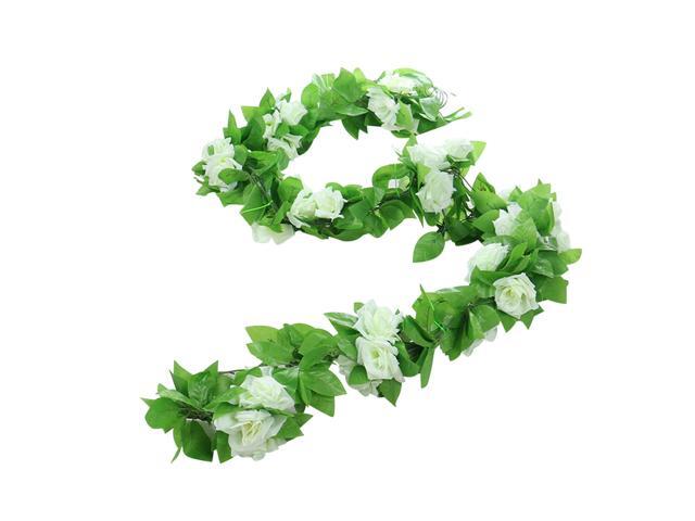 Flower Garland Fake Rose Vine Artificial Flowers Hanging Rose for Wedding Arch Garden Background Home Hotel Decor