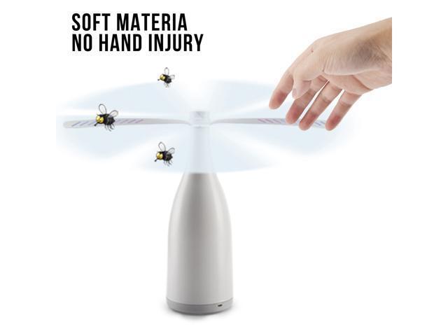 Fly Repellent Fan Indoor Outdoor Repeller Keep Mosquito/Fly/Bug Away from Food Electronic Pest Control Portable Fly Repellent Fan