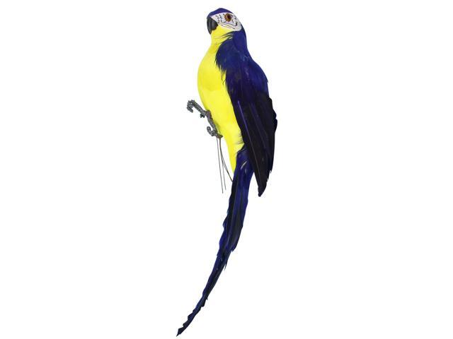 Artificial Parrot Wall Sculpture Decorative Simulation Foam Parrot Home Decoration Crafts Ornament Outdoor Garden Tree - 35cm (138in)