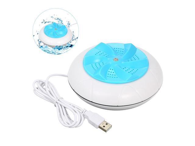 Portable Turbine Washing Machine 1 kg Laundry Quantity Mini Rotating Washer with USB Cable for Travel Home Business Trip