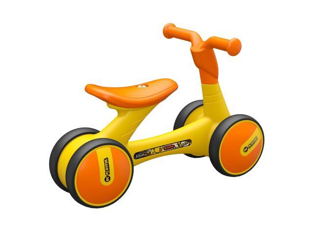 Baby Balance Bikes Baby Toys for 1 Year Old Boys Girls 18-36 Months Cute Toddler First Bicycle Infant Walker Children No Pedal 4 Wheels 1st