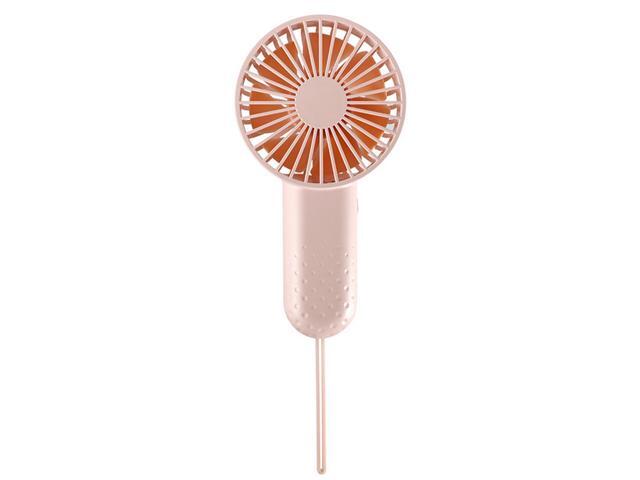 Lanyard Handheld Fan USB Rechargeable 3 Gears Wind Personal Mini Portable Fans Battery USB Powered Fan for Home Office Travel